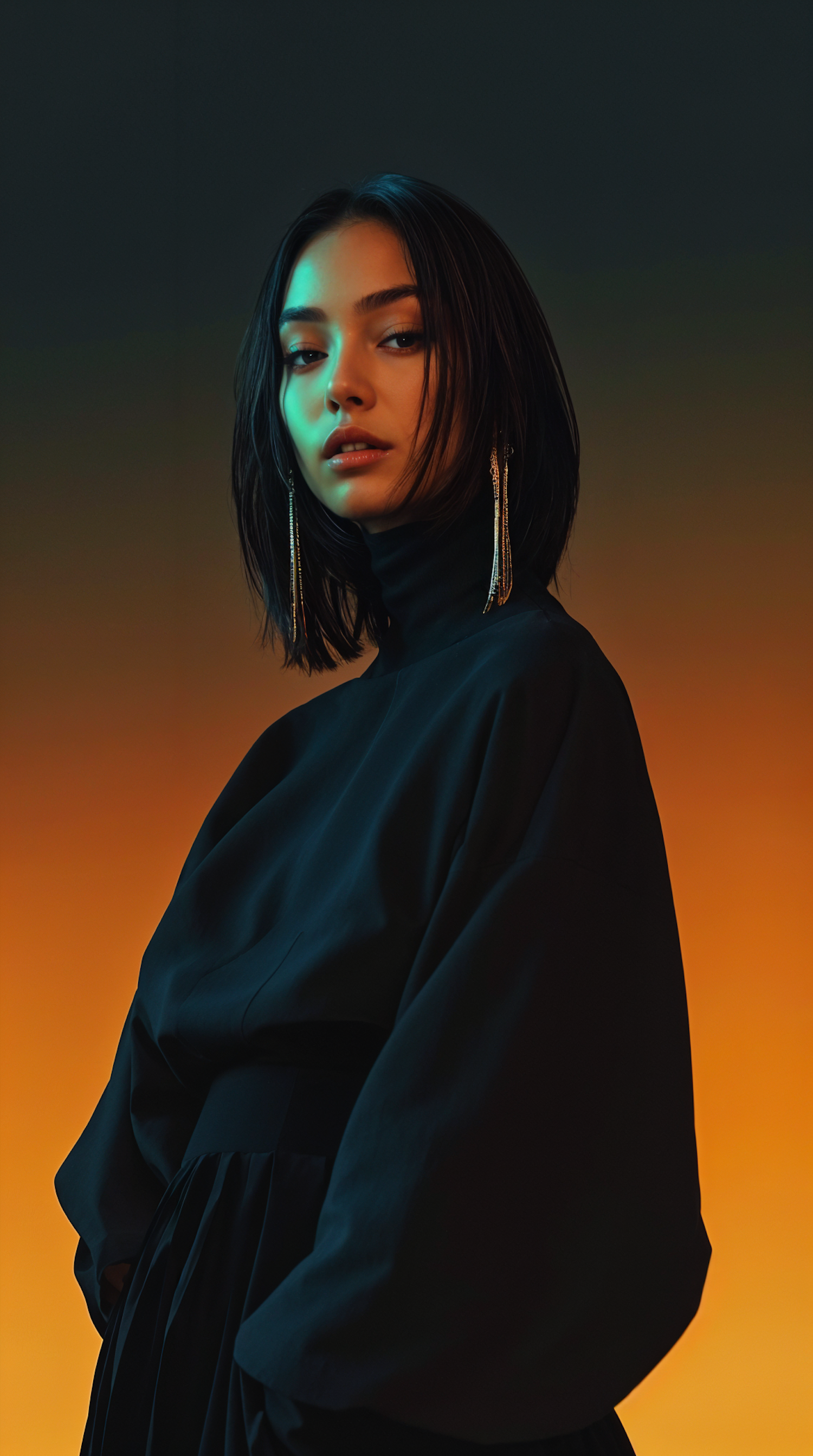 Portrait of a Woman with Elegance