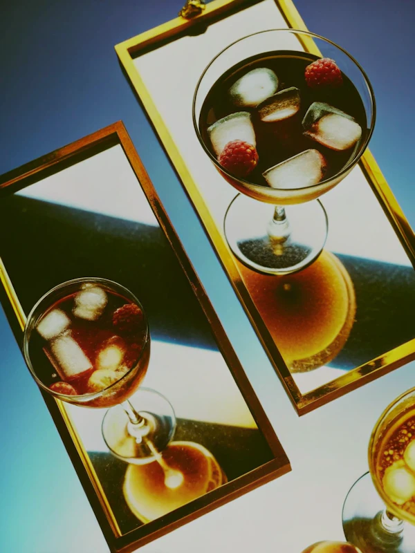 Elegant Cocktail Display