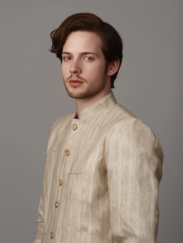 Man in Traditional Jacket
