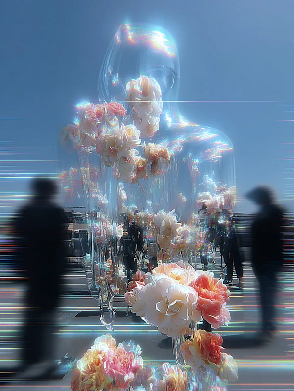 Ethereal Glass Figure