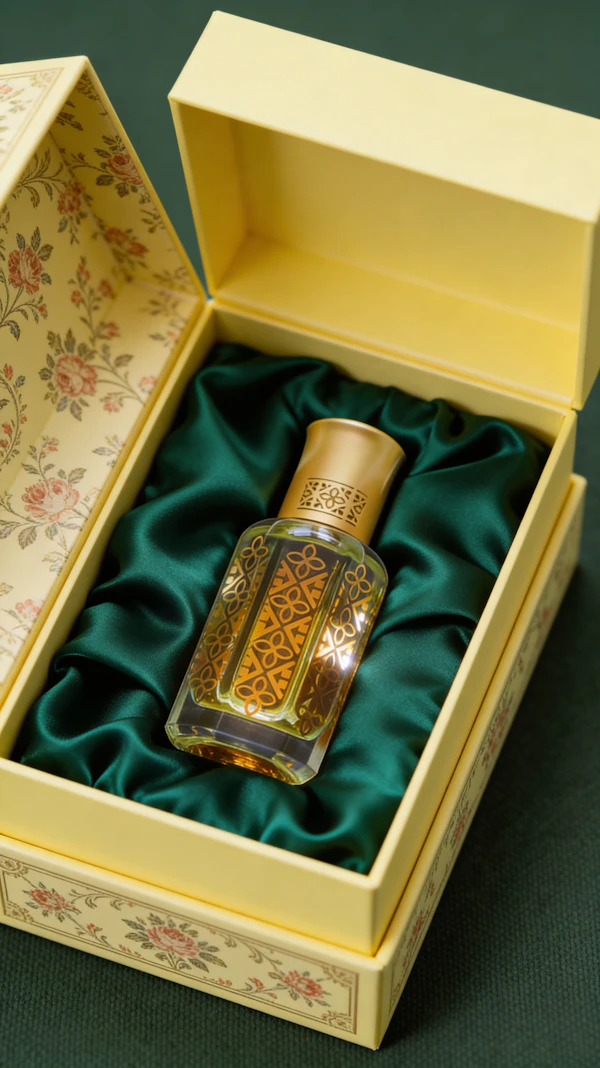 Elegant Perfume Display