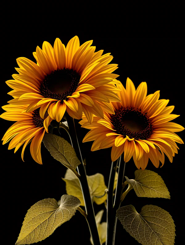 Vibrant Sunflowers