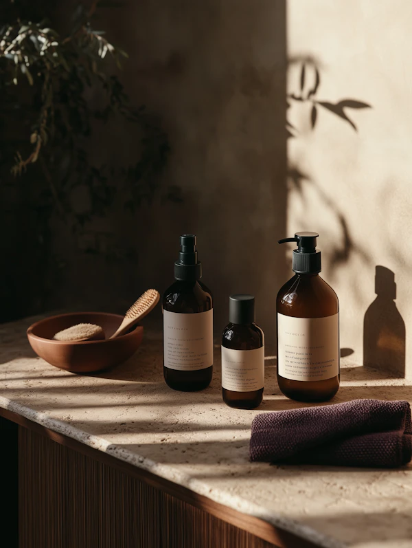 Serene Bathroom Scene