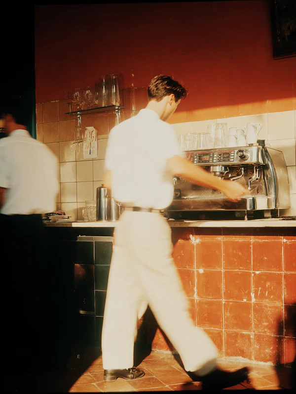 Barista in Action