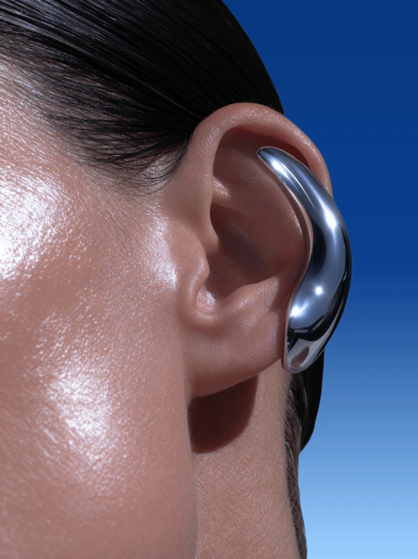 Elegant Silver Ear Adornment