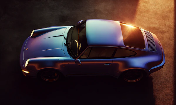 Vintage Porsche 911 Sports Car