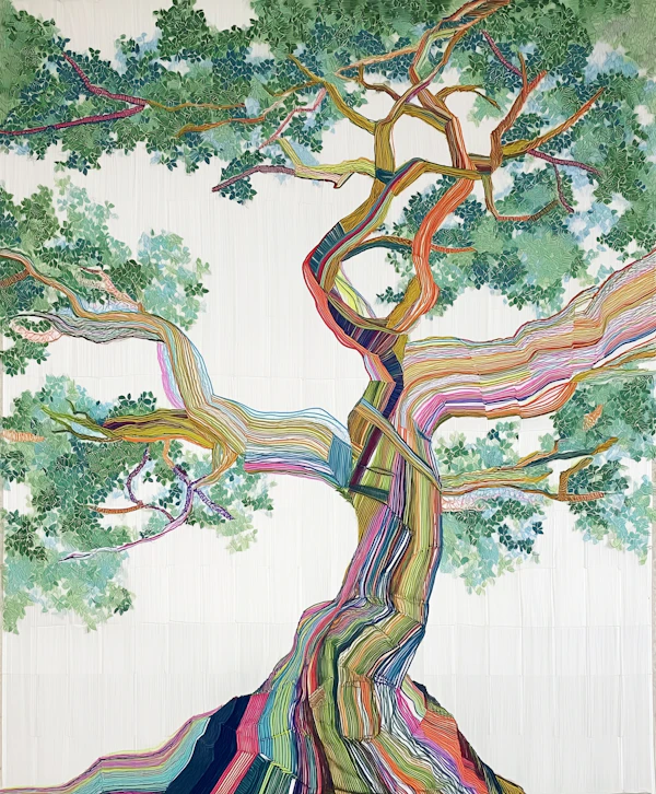 Colorful Artistic Tree