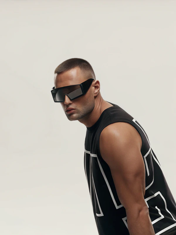Futuristic Fashion Pose