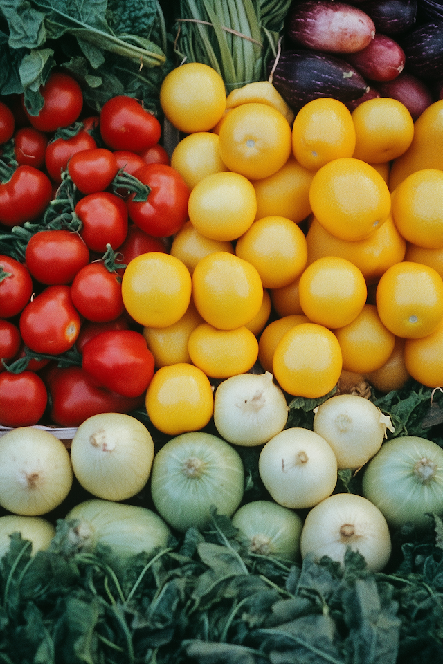 Fresh Veggie Display