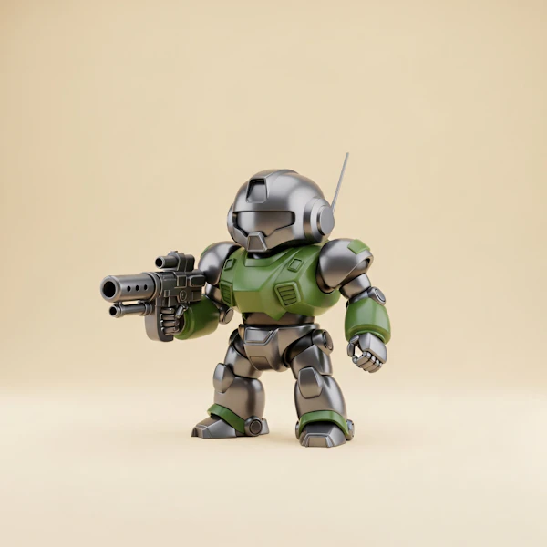 Futuristic Robot Design