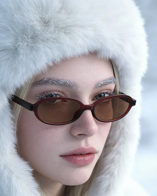 Fur Hood Portrait