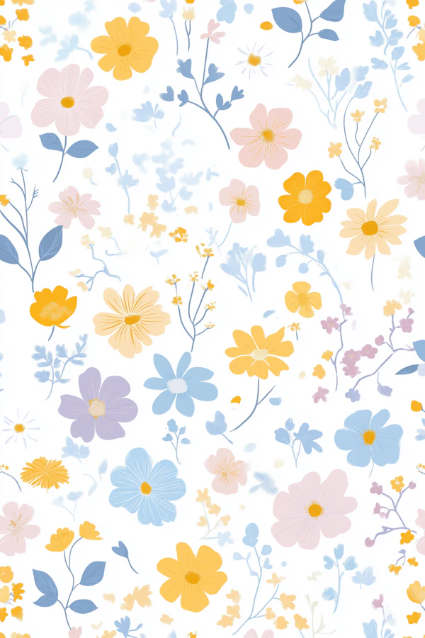 Vibrant Floral Illustration