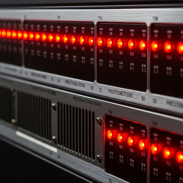 Server Rack Close-Up