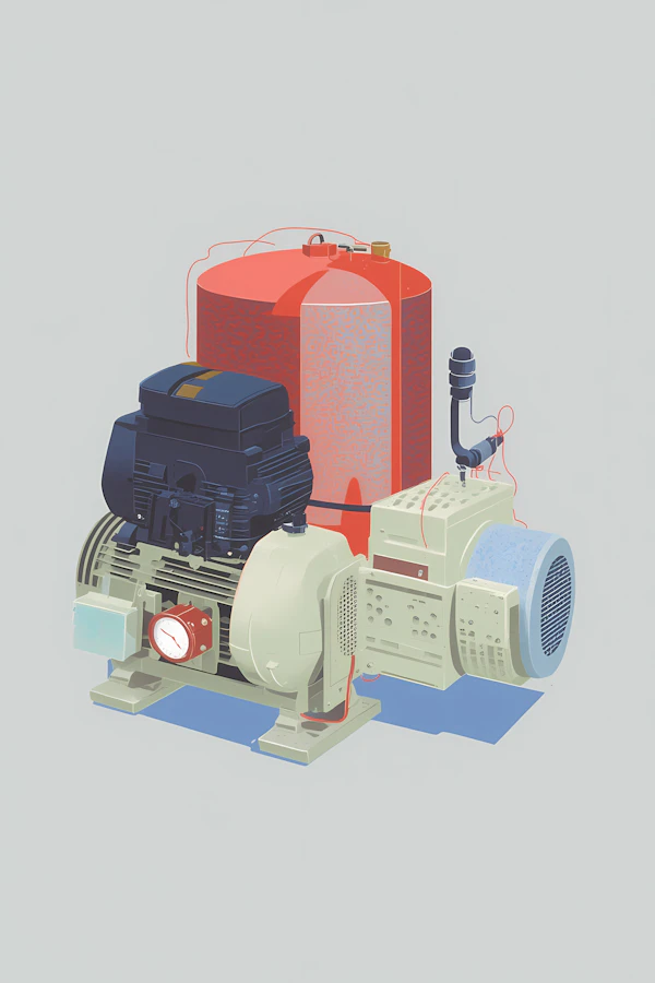 Industrial Machinery Art