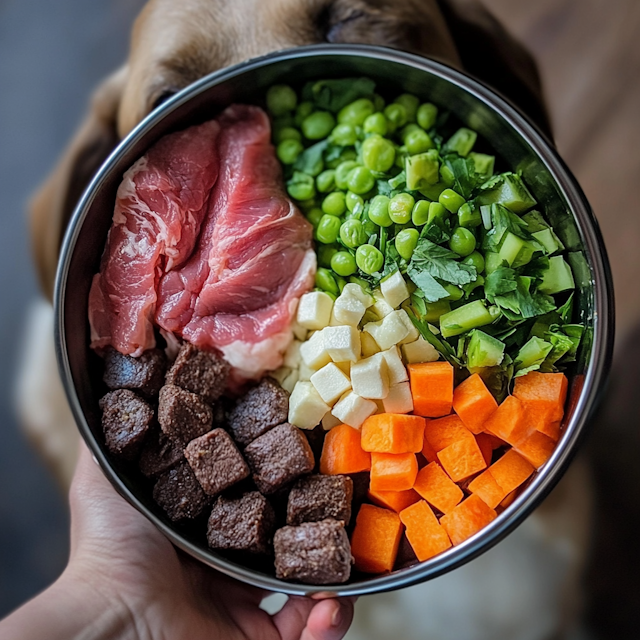 Colorful Pet Meal