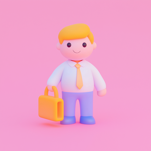 Cheerful Cartoon Professional