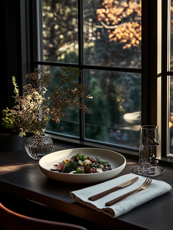 Serene Dining Setup