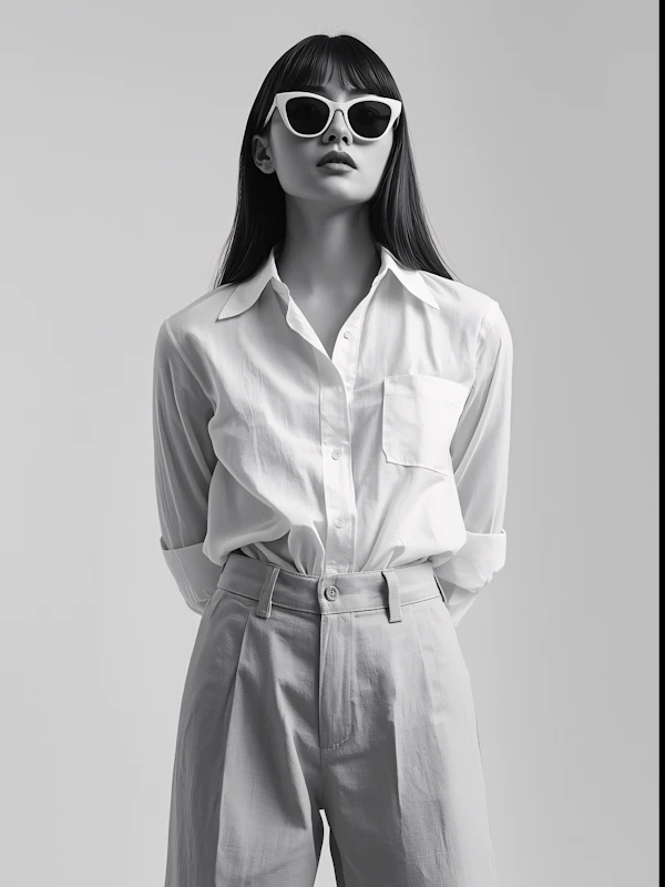 Minimalist Fashion Portrait