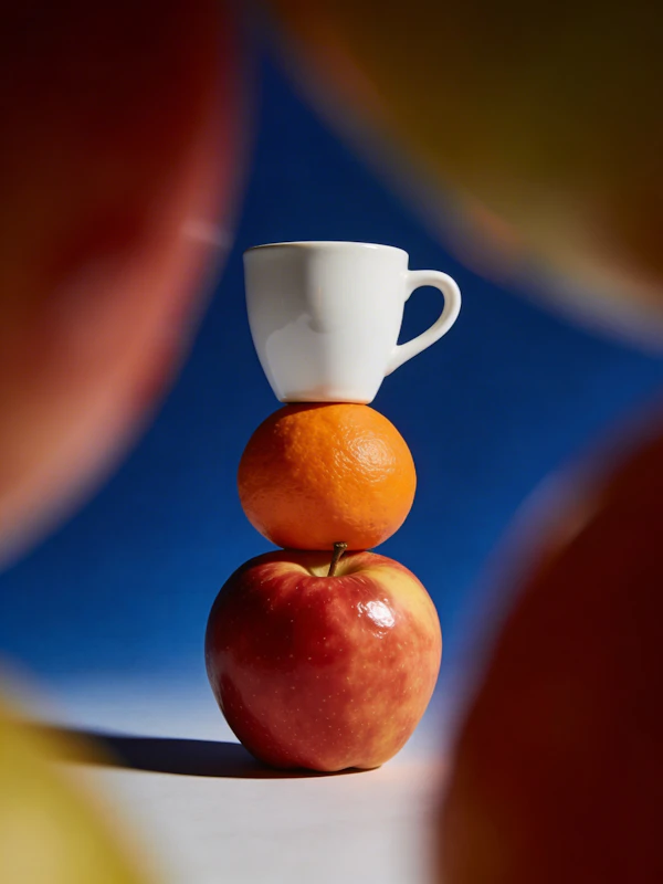 Fruit and Cup Balance