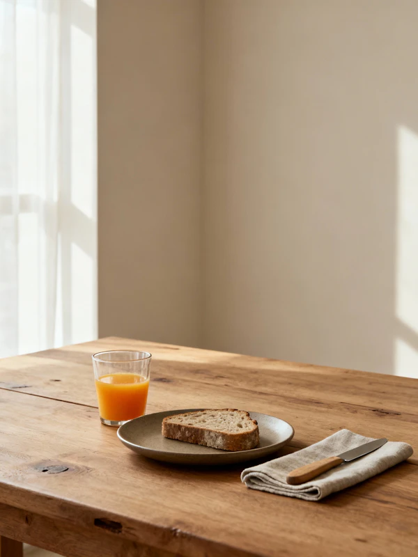 Rustic Breakfast Scene