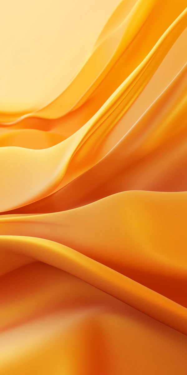 Abstract Orange Waves