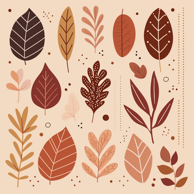 Autumn Leaves Illustration