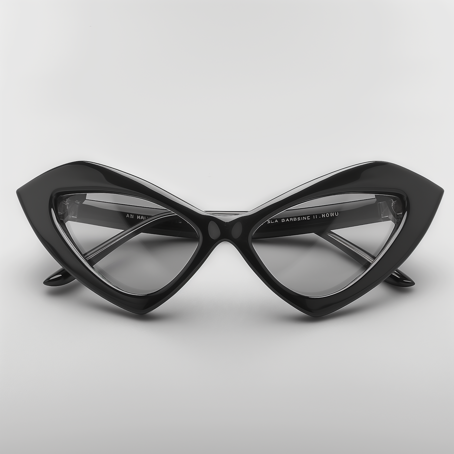 Black Cat-Eye Sunglasses