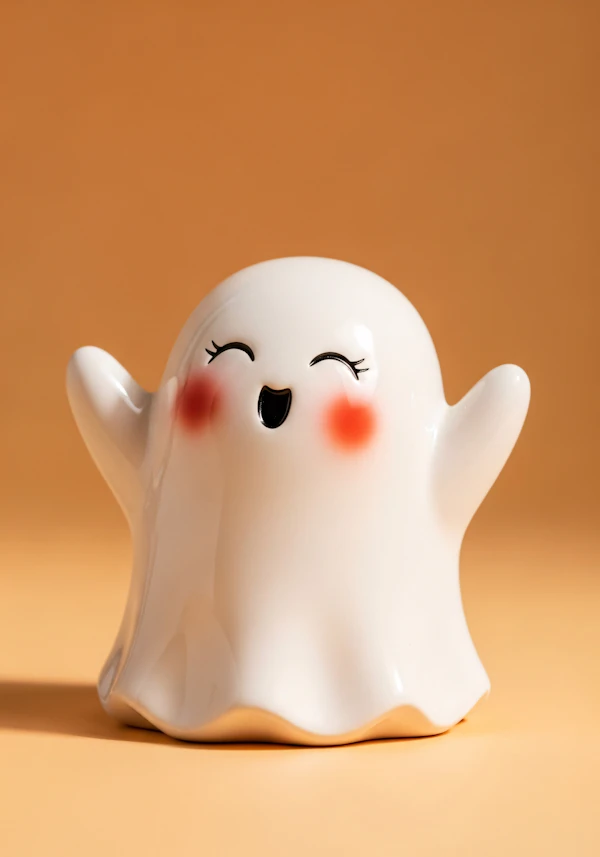 Cheerful Ghost Figurine