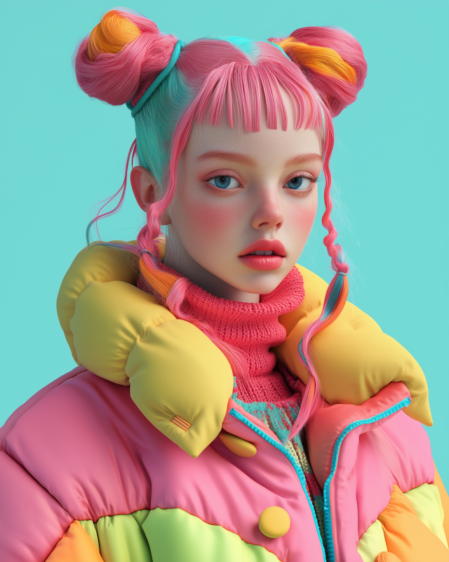 Colorful Portrait