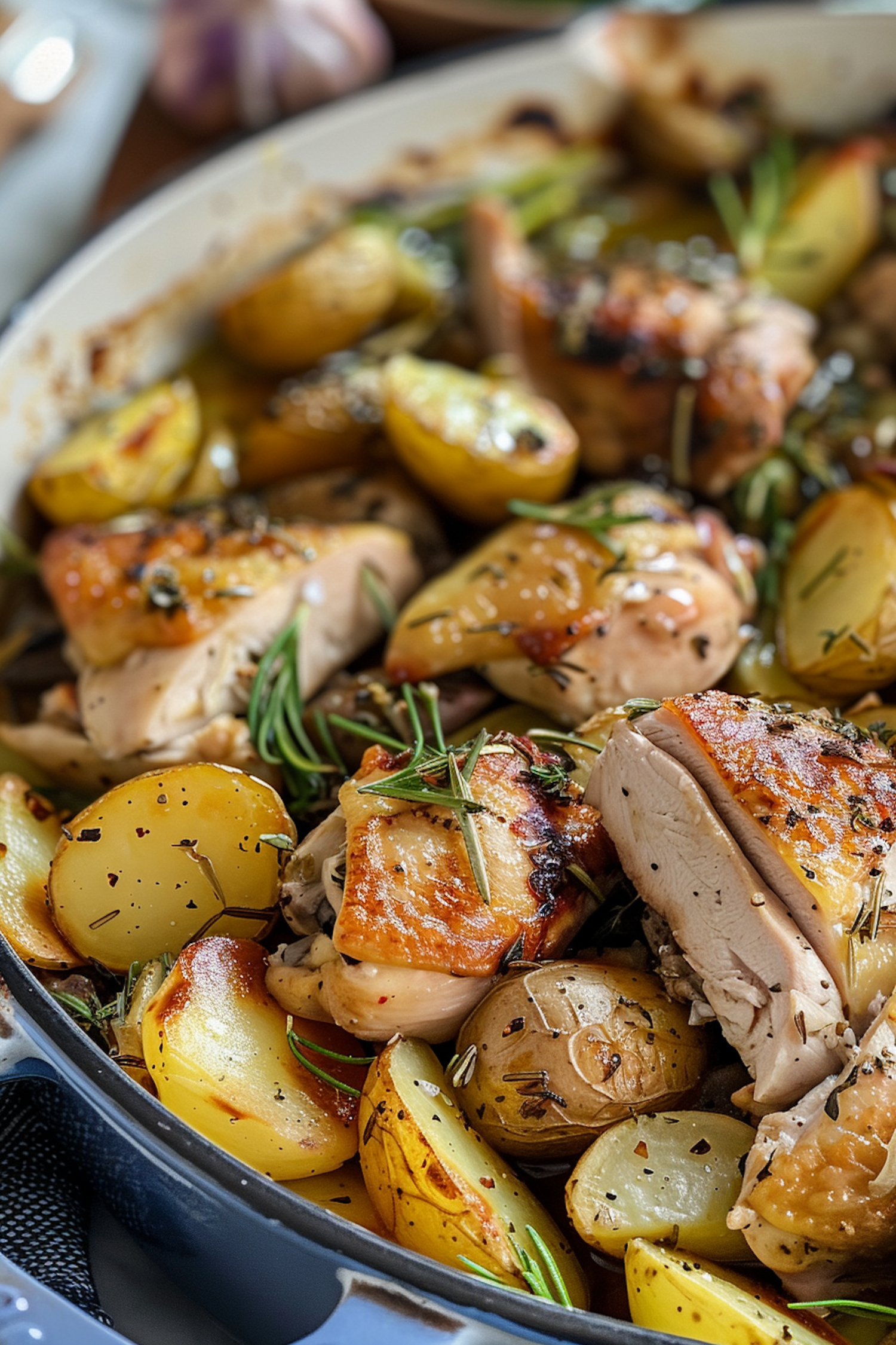 Homestyle Roasted Chicken and Potatoes