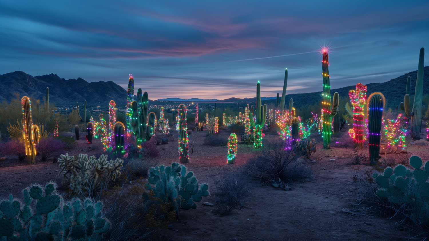 Enchanted Desert Night