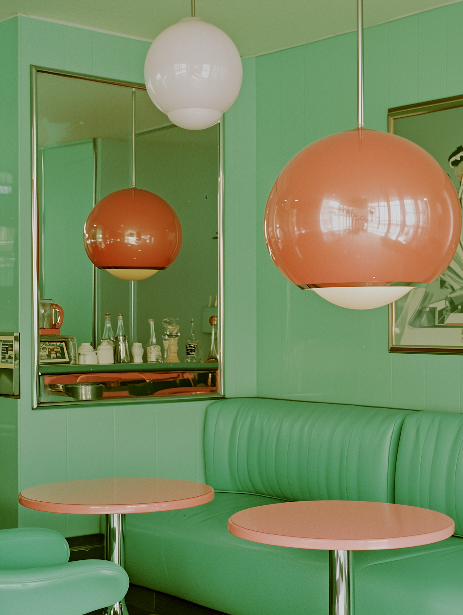 Retro Diner Interior