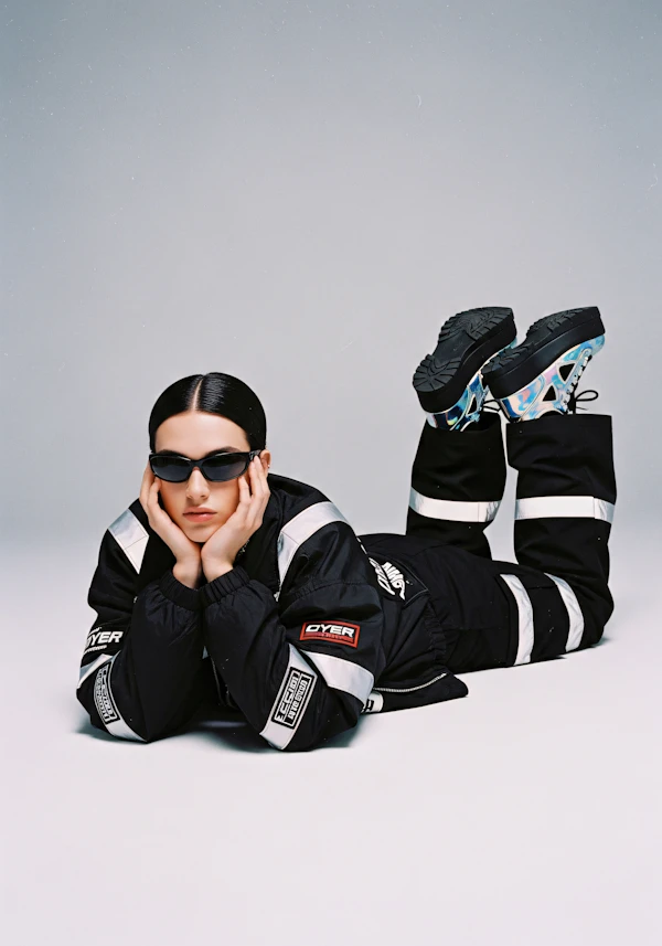 Futuristic Fashion Pose
