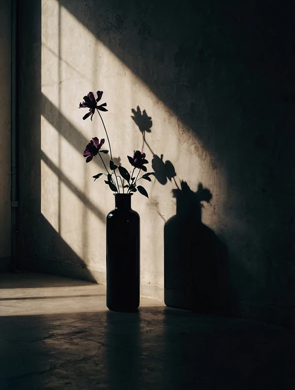 Moody Floral Still Life