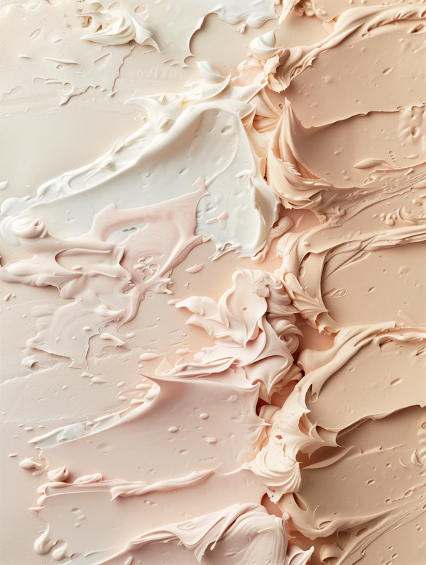 Creamy Textural Swirls