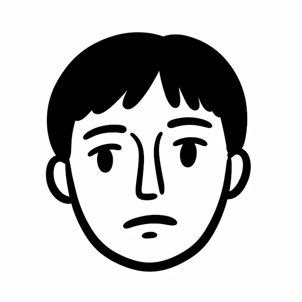 Minimalist Face Art