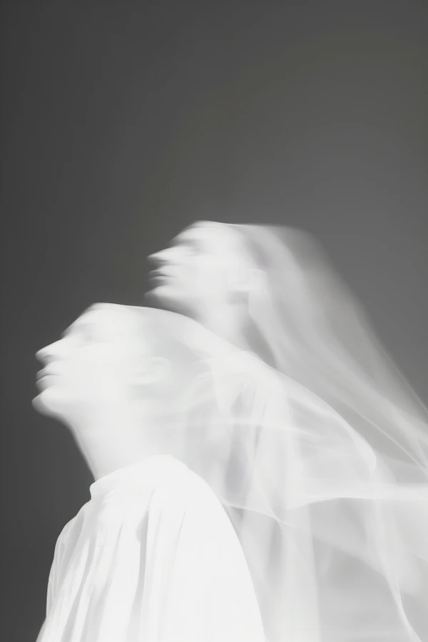 Ethereal Ghostly Portrait