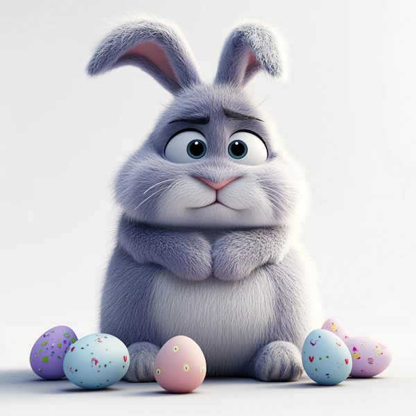 Easter Bunny Scene