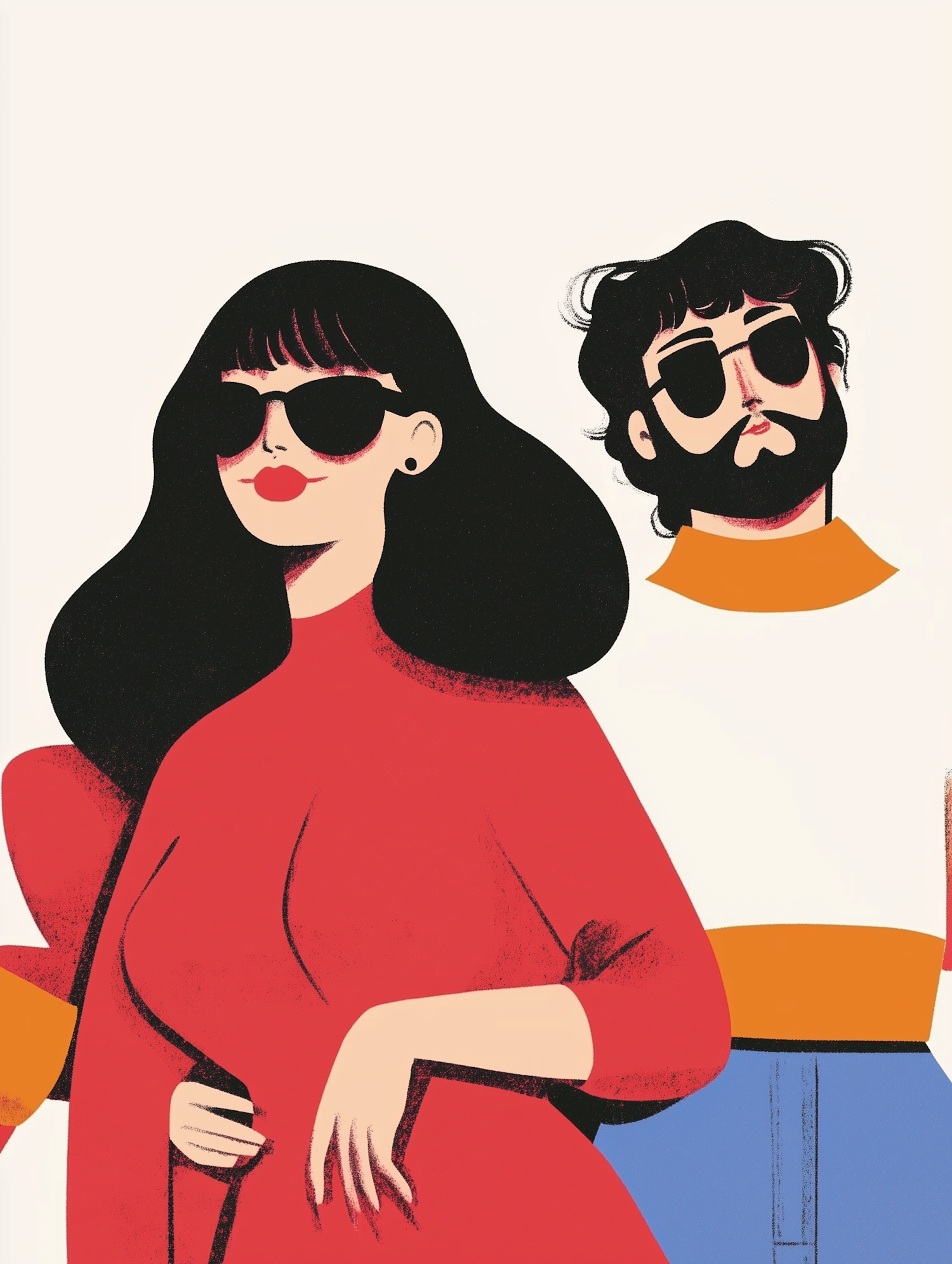 Stylish Illustrated Characters