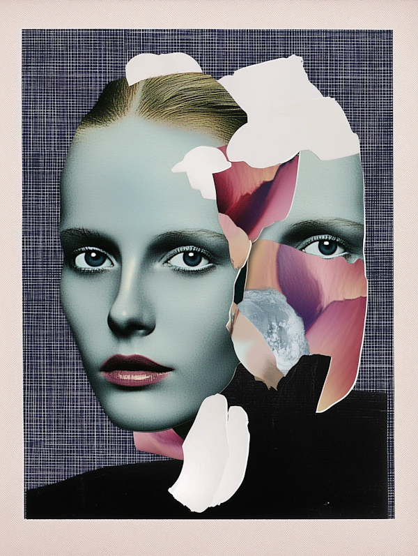 Surreal Floral Collage