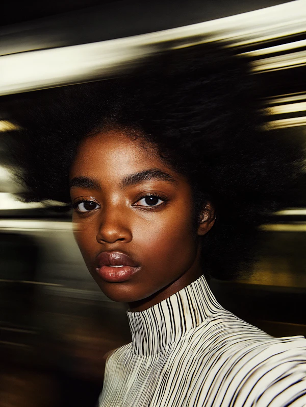 Portrait Of Black Woman