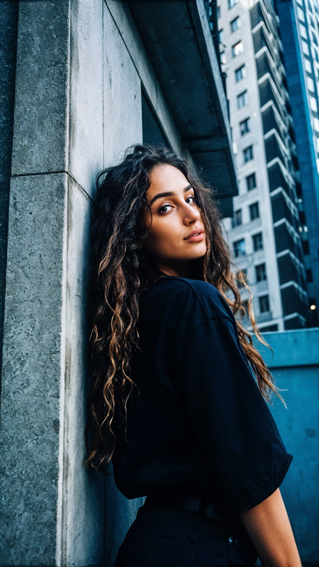 Urban Portrait of a Young Woman