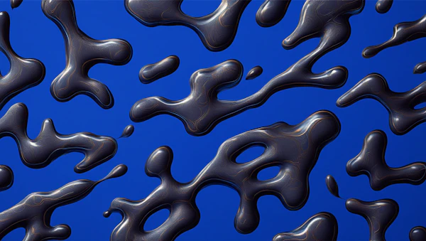 Abstract Metallic Design