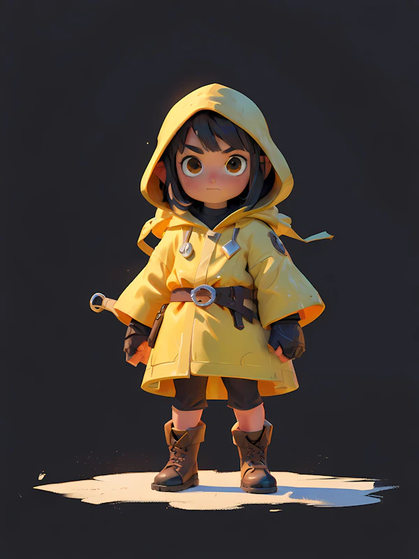 3D Explorer Character