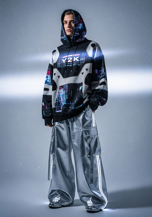 Cyberpunk Fashion Pose