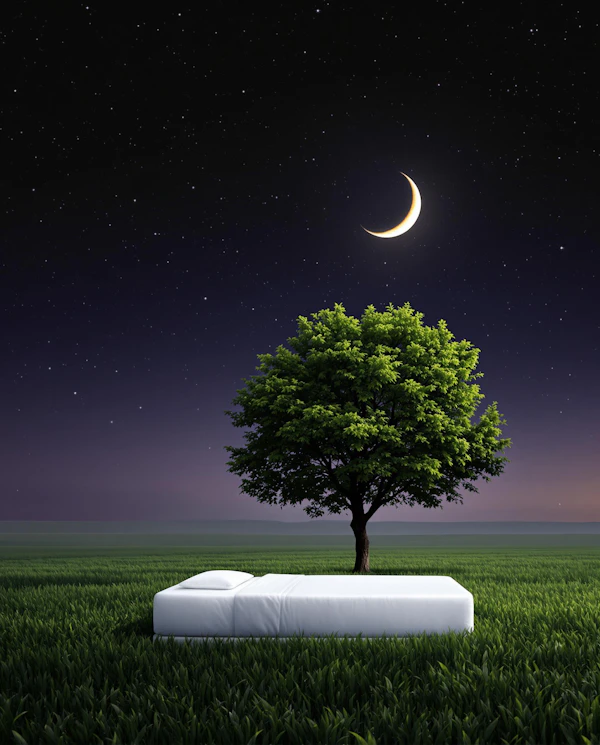 Surreal Nighttime Scene