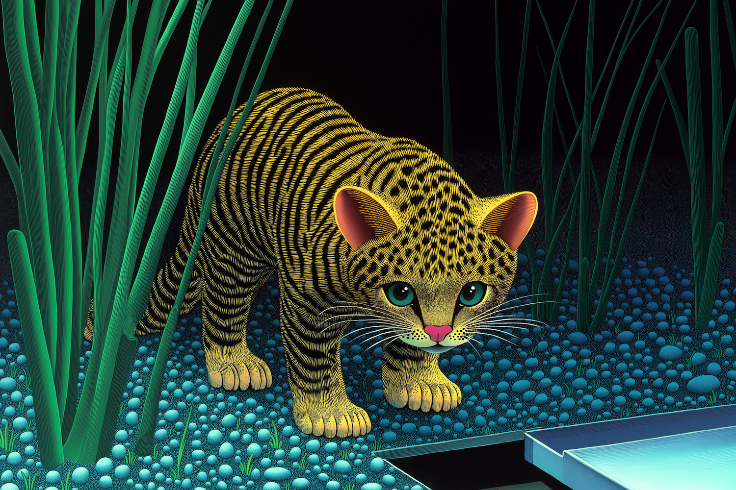 Fantastical Leopard Prowl