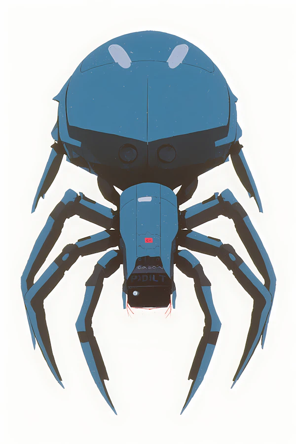 Futuristic Robotic Spider