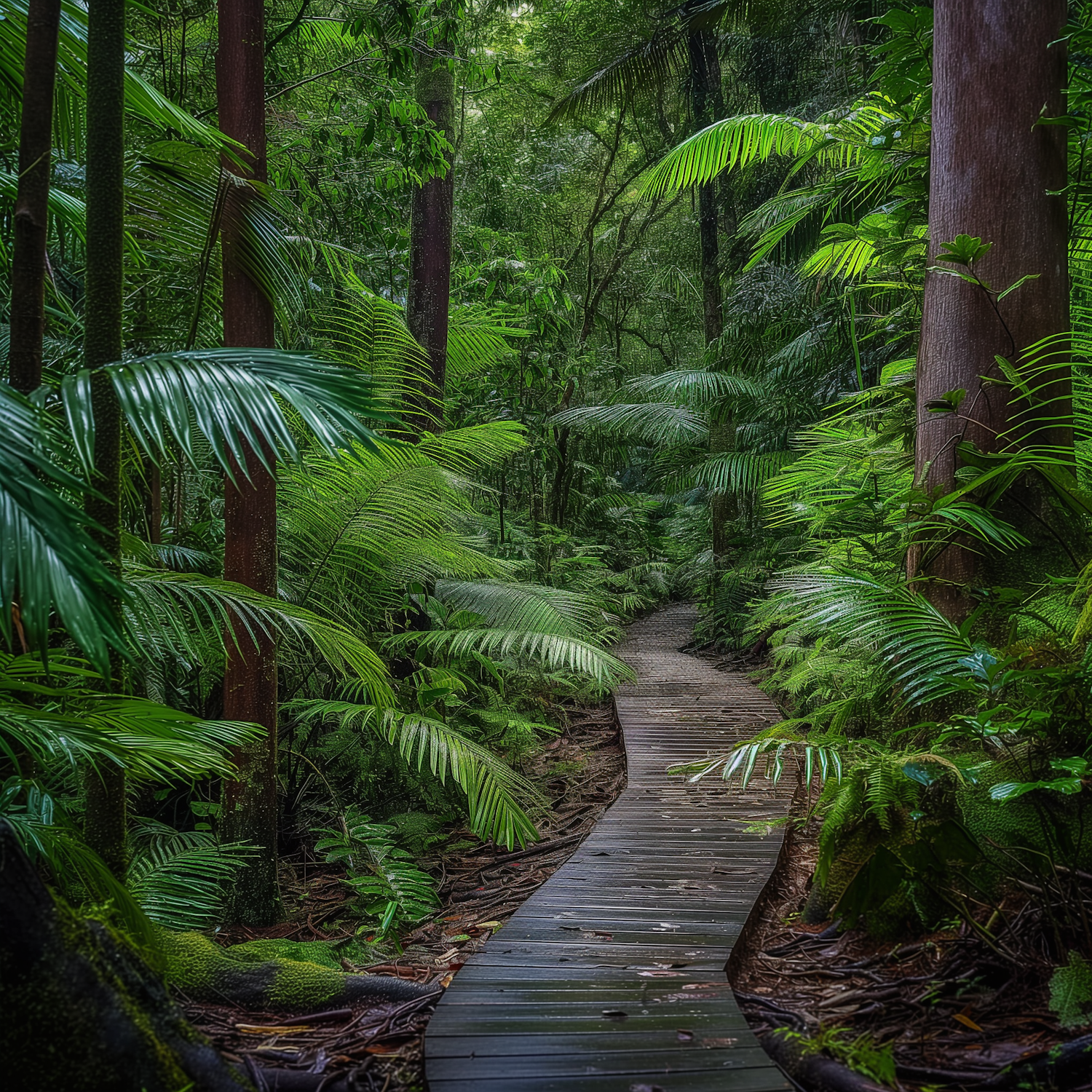 Serene Forest Path