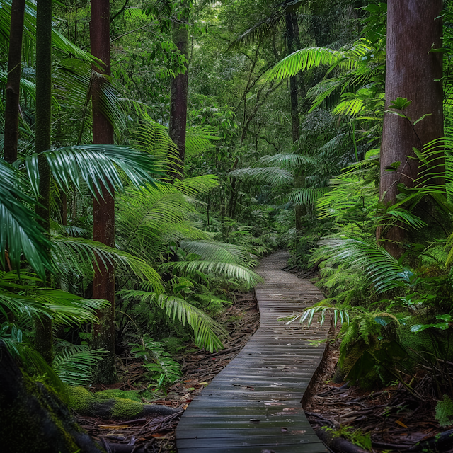 Serene Forest Path